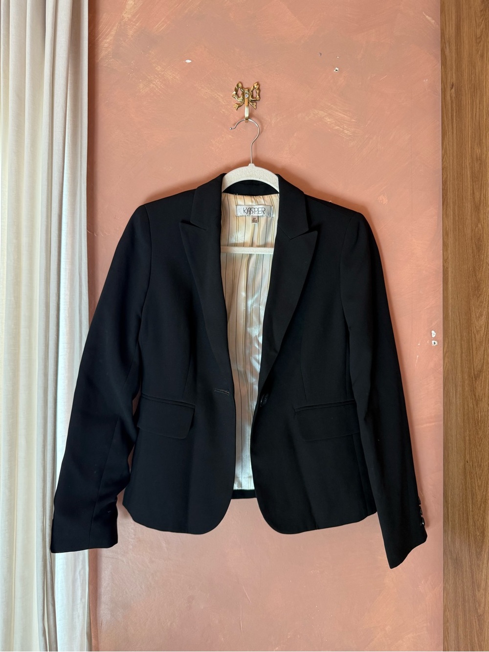 Kasper Women's Black Tailored Blazer